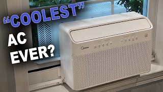 Midea 8000 BTU U Smart Inverter Window AC Installation and Review [upl. by Endres424]