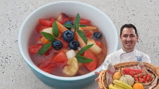 COMMENT FAIRE UNE SALADE DE FRUITS FRAIS [upl. by Herv]