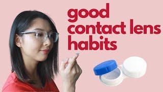 Contact lens habits you NEED to have  Optometrist Explains [upl. by Fregger823]