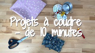 Tuto couture pour débutant EN MOINS DE 10 MINUTES 1 [upl. by Ezana]