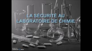 Sécurité au laboratoire [upl. by Mauve]