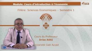 Introduction à léconomie chap 1 [upl. by Ahusoj]