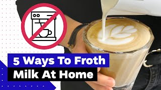 How To Froth Milk At Home Best Milk Frothers Review [upl. by Yelrebmyk]