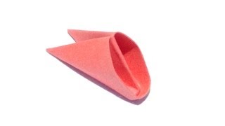 Folding The Pieces  3D Origami Basics [upl. by Aketahs]