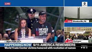 911 Anniversary 2018 Live Memorial Coverage  ABC News [upl. by Nawor]