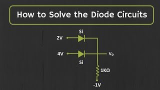 How to Solve the Diode Circuits Explained with Examples [upl. by Ecal943]