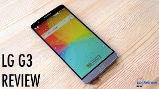 LG G3 Review More Than Just A Pretty Screen  Pocketnow [upl. by Adnilram]