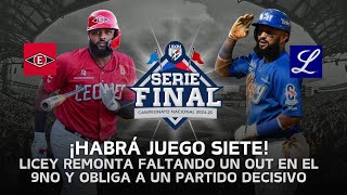 ¿Quién será el campeón entre Licey y Escogido [upl. by Mcnamara169]