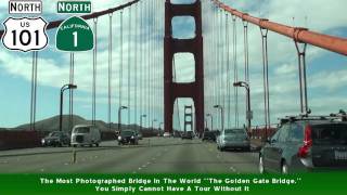 San Francisco CA And The Bay Area Freeway Tour [upl. by Ahseret]