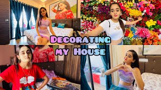 😍 WOW Decorating my New House 🏡 My Dream Bedroom Interior Decoration  Bindass Kavya Vlogs [upl. by Sjoberg]