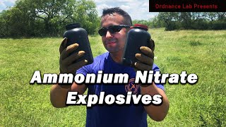 Testing Ammonium Nitrate Based Explosives [upl. by Sapowith]