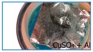 Al  CuSO4  Aluminum  Copper II Sulfate [upl. by Consuela212]