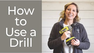 How to use a Drill A Beginners Guide [upl. by Nnyleuqaj]