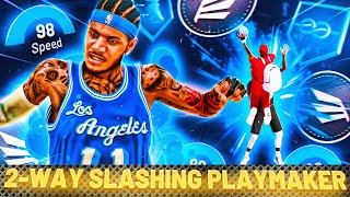 BEST 2WAY SLASHING PLAYMAKER BUILD in NBA 2K20 [upl. by Jamill]