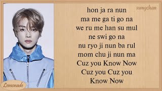 NCT U  Know Now Easy Lyrics [upl. by Mullac928]