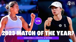 FULL MATCH  Iga Swiatek vs Aryna Sabalenka  2023 Madrid Final [upl. by Eleirbag]