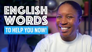 5 ENGLISH WORDS EVERY ENGLISH LEARNER MUST KNOW [upl. by Adnawak]