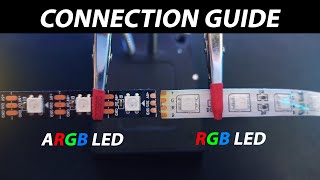 Connection Guide on RGB and Addressable RGB LED [upl. by Kerwon571]