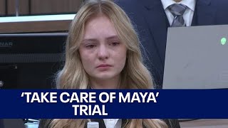 ‘Take Care of Maya’ trial Witness testimony begins — LIVE [upl. by Ekyt]