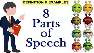 Parts of Speech English Grammar Lessons and Worksheets [upl. by Reeve]