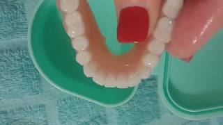 How to Apply a Thermoplastic Denture Adhesive [upl. by Rosa]