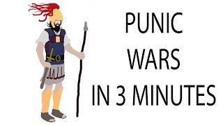 Punic Wars  3 Minute History [upl. by Neal375]