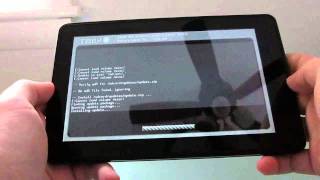 Using TWRP 20 to install CyanogenMod on Amazon Kindle Fire [upl. by Rebmyt440]