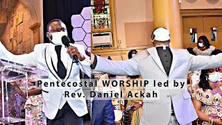 Pentecost WORSHIP Led by Rev Daniel Ackah at Apostle Peter Amponsah’s Retirement Service COP USA [upl. by Nole244]