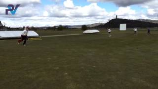 Cricket Fielding Warm Up Drill to Improve Throwing at the Stumps [upl. by Nickey]