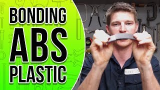 How to Bond ABS Plastic Together  How to Repair ABS Plastic Easy  Automotive Repair Techniques [upl. by Atrebla]