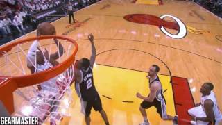 2013 NBA Finals  San Antonio vs Miami  Game 6 Best Plays [upl. by Currie]