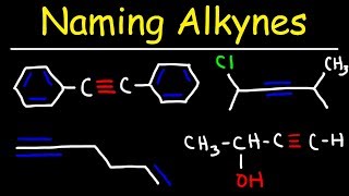 Naming Alkynes  IUPAC Nomenclature amp Common Names [upl. by Priest]