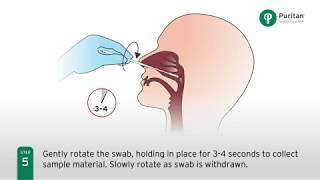 Coronavirus how to selfswab [upl. by Ophelia]