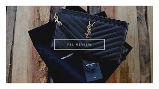 YSL Saint Laurent Large Monogram Bill Pouch  LS [upl. by Halivah]