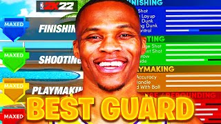 NEW BEST SLASHING PLAYMAKER BUILD IN NBA 2K22 BEST POINT GUARD BUILD 2K22 CURRENT GEN [upl. by Tonnie]