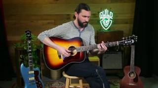 Guild USA D40 Traditional Acoustic Guitar Demo [upl. by Wassyngton102]