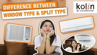 DIFFERENCE BETWEEN WINDOW TYPE amp SPLIT TYPE [upl. by Annairdna]