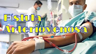 Fístula Arteriovenosa para hemodiálisis [upl. by Anaxor]