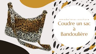 Coudre un sac à bandoulière  Tuto Couture Madalena [upl. by Eceirahs32]