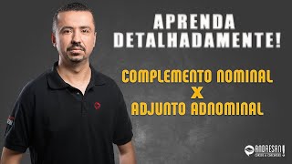 Complemento Nominal x Adjunto Adnominal  Português para Concursos [upl. by Koblick424]