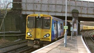 Half an Hour at 216  Birkenhead North Station 1022017  Class 507 508 terminus [upl. by Leugim]