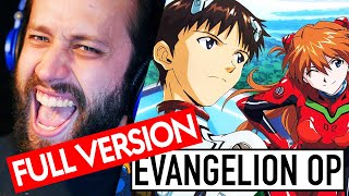 A Cruel Angels Thesis  FULL VERSION Evangelion English OP cover by Jonathan Young [upl. by Mintun737]