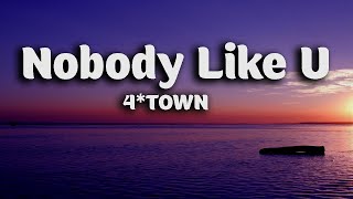 4 TOWN  Nobody Like You Lyrics From Turning Red [upl. by Attenat]