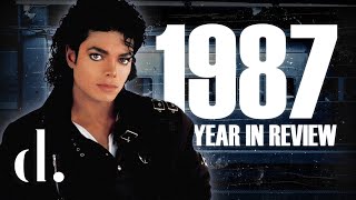 1987  Michael Jacksons Year In Review  the detail [upl. by Llenahc733]