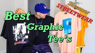 TOP 5 BEST GRAPHIC TSHIRT BRANDS FOR SUMMER [upl. by Justine]