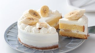 バナナ・ショートケーキの作り方 Banana Shortcake｜HidaMari Cooking [upl. by Horick]