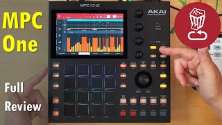 AKAI MPC ONE Review and full workflow tutorial  Comparison to MPC Live [upl. by Mathilde]