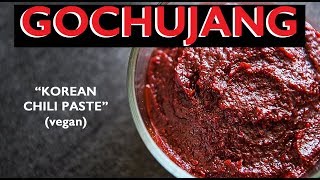 Korean Chili Paste EASY 5 MIN RECIPE How to make Gochujang 고추장 [upl. by Young]