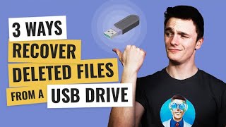 3 Ways to Recover Deleted Files from a USB Drive [upl. by Hairem907]