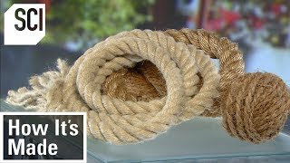 How to Make Rope  How Its Made [upl. by Coit]